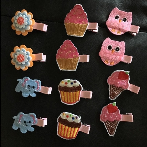 Girls hair clips - Picture 2 of 8